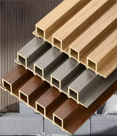 پانل دیواری WPC PVC دکوراسیون روکش چوب داخلی